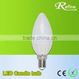 New Products Led Candle Light Ceramic 2835smd 3W 4W 5W 6W E14 Led Lights