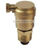 15mm high quality brass Automatic radiator Round Screwed O-Ring air vent valve air bleed Valve of radiator valve