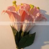 high quality flowers artificial PU datura posy bouquets