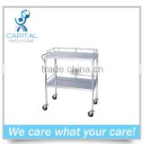CP-T317 hot sale stainless steel instrument trolley