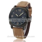 Wholesale high quality quartz watch,custom leather watch military watch