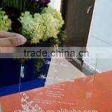 Acrylic Personal Christmas Festeval Wedding Invitation Card thumbnail-1