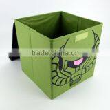 Cardboard Fabric Foldable Storage Box thumbnail-3