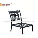 Outdoor Library Reading Chair Armless Chair thumbnail-2