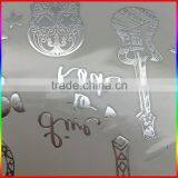 Custom Flash Silver Tattoos Temporary Tatoos/Silver Metallic Temporary Tattoo thumbnail-3