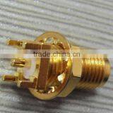 SMA Straight Type Connectors Right Angle Female Coaxial Connectors for 1/2 Cable thumbnail-1