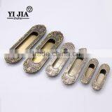 Oval Fancy Small Solid Old Drawer Cabinet Handles thumbnail-6