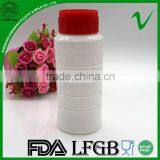 Cylinder Durable High Quality Empty Plastic Capsule Container With Screw Cap