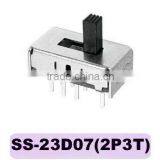 3-way Toggle Switch SS-22D07(2P3T)