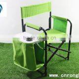 Popular folding director chair with side table and bag