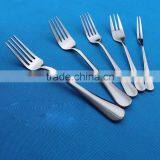 High Quality Stainless Steel Cutlery Dinner Meal Salad Fruit Cake Dessert Fork Tableware Set S65 thumbnail-3