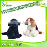 High quality customized big plastic eyes animal pig plush stuffed toys factory