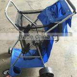 US Deluxe Foldable Beach Wonder Cart Folding Storage Transport Wheeler Trolley thumbnail-1