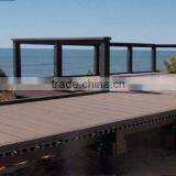 Wood Plastic Composite Recycled WPC Decking Board thumbnail-2