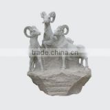 Chinese Animal Goat Stone Carving