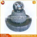 High Quality Granite Black Round Ball Fountain thumbnail-4