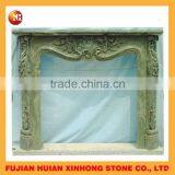 Chinese Carved Marble Stone Fireplace for Construct Decoration thumbnail-6