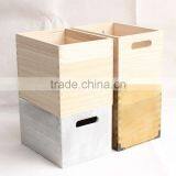 China Supplier Rustic Handcraft Wooden Crates Wholesale thumbnail-4