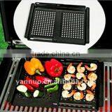 Non Stick Grill Pan,Flexible Non Stick BBQ Metal Grill Pan thumbnail-1