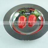 Round Tray Metal Food Tray Stainless Steel Buffet Trays Of Various Sizes thumbnail-4
