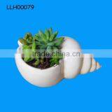 Cartoon Fun Ceramic Desktop Small Flower Pot thumbnail-1