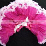 Petticoats Ribbon Dresses Tutu Pettiskirts With Ribbon Satin Multicolor no Moq thumbnail-1