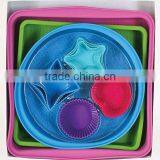 14pc Non-stick Moldable Kitchen Technique Silicone Silicon Bakeware thumbnail-1