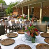 Rattan Charger Round Plate thumbnail-5