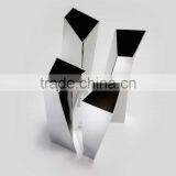 Modern Stainless Steel Flower Vase Steel Flower Pot Metal Vase thumbnail-2