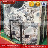 Black White Polished 1.8cm Thickness Cultured Galaxy Blue Marble Slabs thumbnail-3