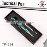 Aluminum Tactical Pen Glass Breaker in Camo Color Self Defense Military Combat thumbnail-4