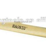 Drop forged Sharp tail hammer 100g with wooden handle