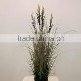 41.5 Inch Height Artificial Grass Green Potted Onion Grass With Wheat Spray Weed Pots Plant thumbnail-6