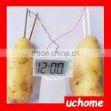 UCHOME Green Science DIY Potato Battery Clock Set thumbnail-4
