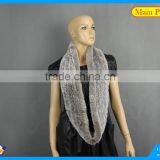 High Quality Knitted Rex-Rabbit Scarf thumbnail-1