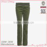Factory Women Fashion Tight Bottom Loose Fit Plus Size Waist Elastic Casual Long Pants thumbnail-1