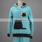 Best Selling Soft Coral Fleece Women Funny Printed Animal Pajamas thumbnail-1
