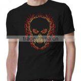 Wholesale Cheaper Custom Skulll Rhinestone Heat Transfer for Clothes thumbnail-3