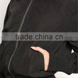 MGOO Factory Made Bulk Price Winter Ruffles Cool Jackets Crop Sexy Oversized Jackets Navy Blue Padded Coat thumbnail-4