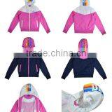 High Quality IWomen's Waterproof Windproof Jacket With Printing Hood thumbnail-6