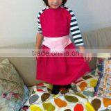 Cotton Fabric Simple Design Safety Baby Apron thumbnail-2