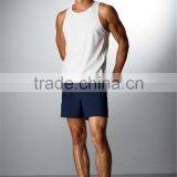 Custom White Tank Top Men Gym Wrestling Singlet