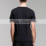 2017 Fashion Design Clothing Hip Hop Style Sublimation Black Shirt Sleeve Oversized Tshirt thumbnail-2