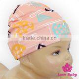 Wholesale Lovely St. Patrick's Item Green Cap Pattern Printed Organic Cotton Baby Beanie Hat thumbnail-5