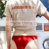 Runwaylover 134 Hot Sale 2017 Ladies Fashion Short Sleeve Printed T-Shirts thumbnail-4