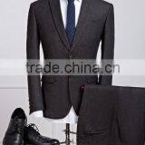 Wholesale Good Shape Newest Style Design Fashion Coat Suit Dark Grey Tuxedo Men Suit thumbnail-6