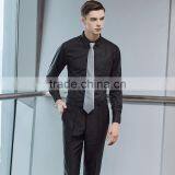 China Casual Custom Made Fashion Men Cheap Long Sleeve Dress Shirts thumbnail-3