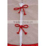 Hot Sale Fashion Ruffle Burlap Tree Skirt thumbnail-3