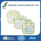 High Quality Baby Newborn 3 Pack Terry Dribbler Bib Knit Terry/Bandana Bibs thumbnail-1