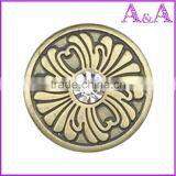 Custom Stone Jeans Buttons With Rhinestone for Apparel Various Designs Customized thumbnail-1